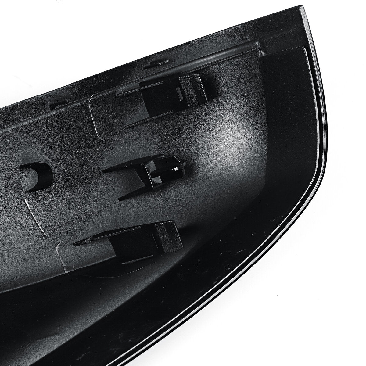 Glossy Black M Style Rear View Mirror Cap Cover Replacement Pair