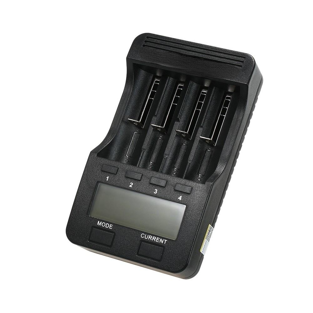 4 Slots Smart Intelligent Battery Charger Kit