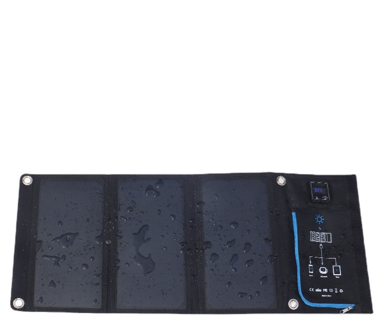 Solar Charger USB 5V Foldable Portable Solar Phone Charger with SunPower Solar Panel 5V fast charging for Smartphone