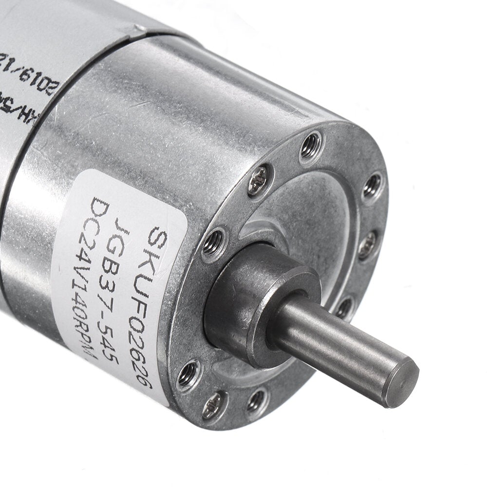DC 24V 140RPM Gear Reducer Motor with Encoder Geared Reduction Motor