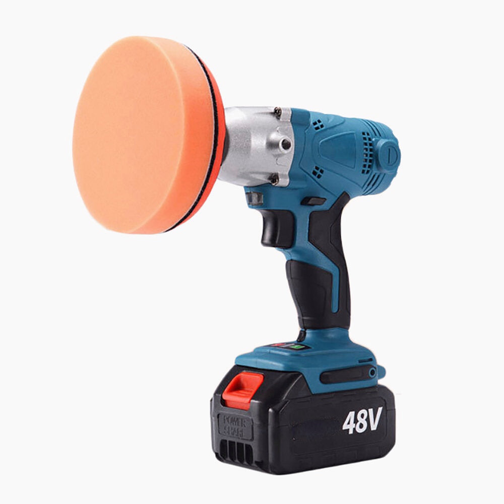 EU/US Plug Wireless Polishing Machine Drilling Waxer Scratch Repair Grinding Tool Grinder Hand Drill 600W 48V