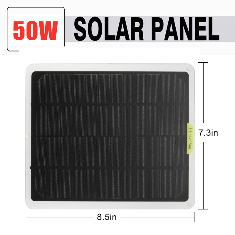 30W USB Solar Panel Cooling Fan 6inch Solar Exhaust Fan Mini Ventilator for Dog Chicken House Greenhouse RV