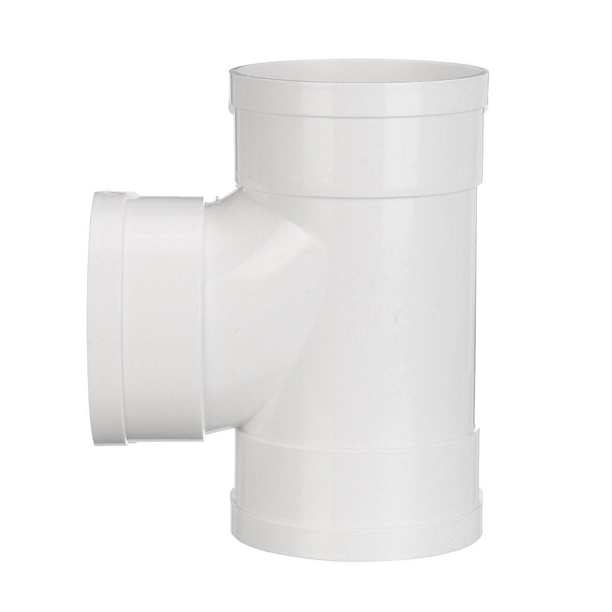 Equal T Piece For 125mm Round Pipe Ducting Plastic Kitchen Ventilation Duct Pipe