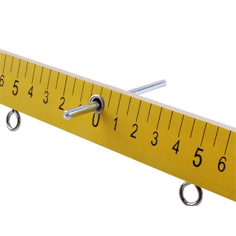 50cm Wooden Lever Ruler Straight Ruler Physical Mechanics Experimental Equipment Balance Measuring Tools School Teaching Instrument