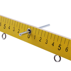 50cm Wooden Lever Ruler Straight Ruler Physical Mechanics Experimental Equipment Balance Measuring Tools School Teaching Instrument