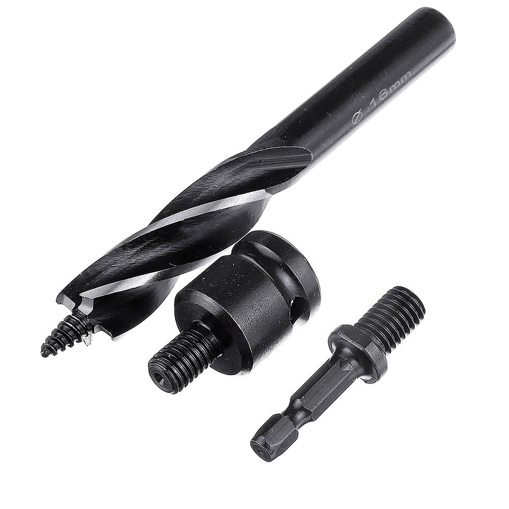 Electric Wrench Hexagonal/Four-Slot Shank Tapper Deep Hole Drill Kit