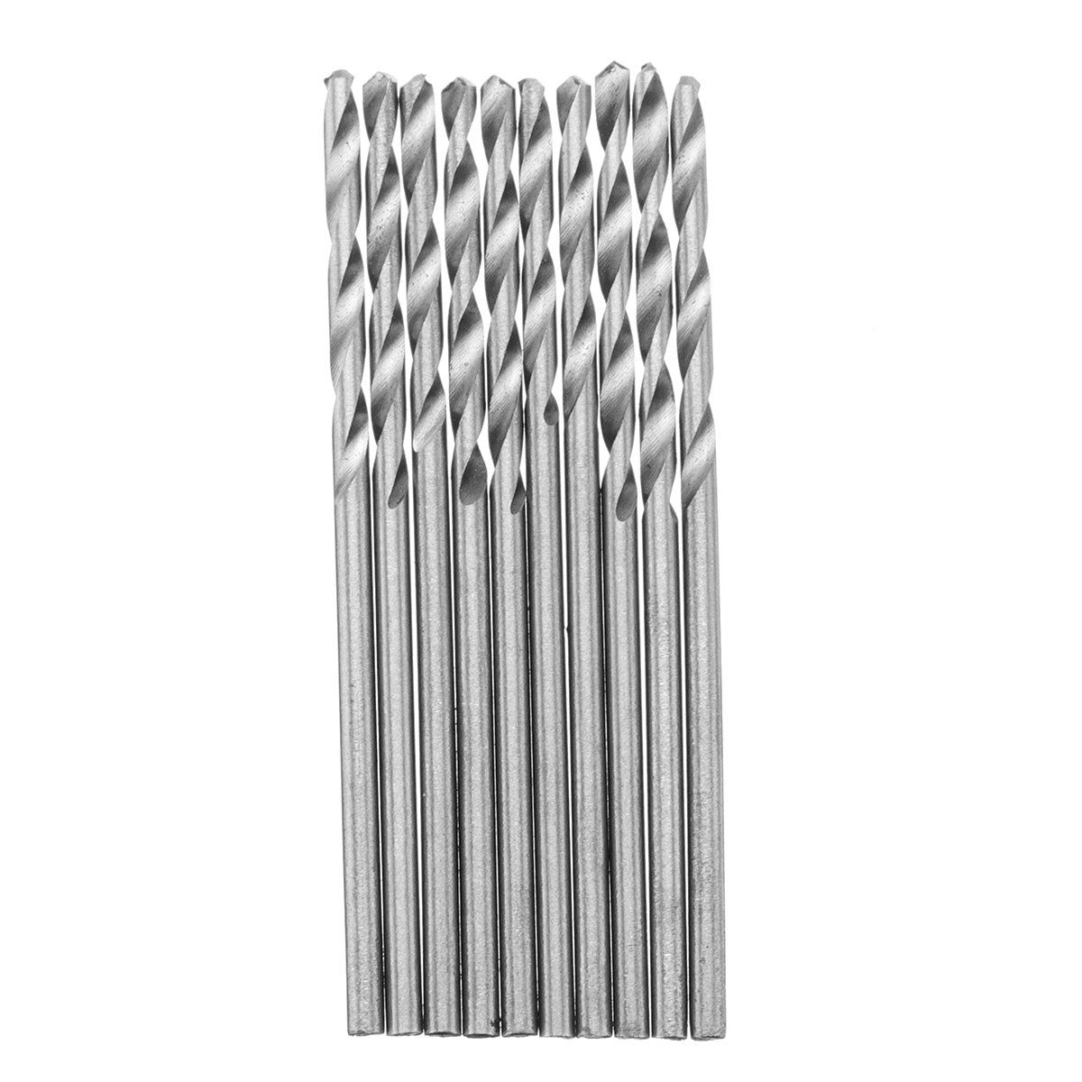 40Pcs 0.6/1.0/1.5/2.0mm HSS Twist Drill High Speed Steel Metric Drilling Bits Set