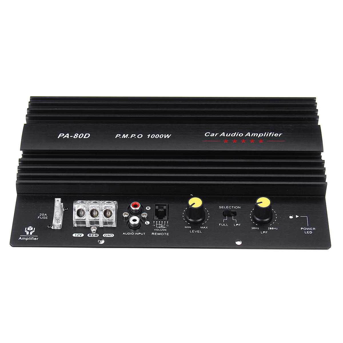 Amplifier 12V 1000W Car Audio High Power Mono Amplifier Amp Board Powerful Subwoofer Bass Amp