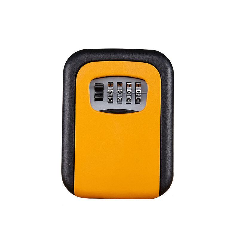 4 Digits Password Key Box Decoration Password Lock Key Storage Box Wall Mounted