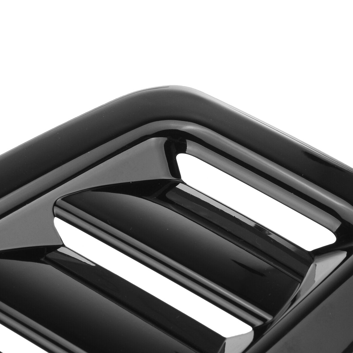Car RS Style Bonnet Vents Universal Glossy Black For Ford Focus