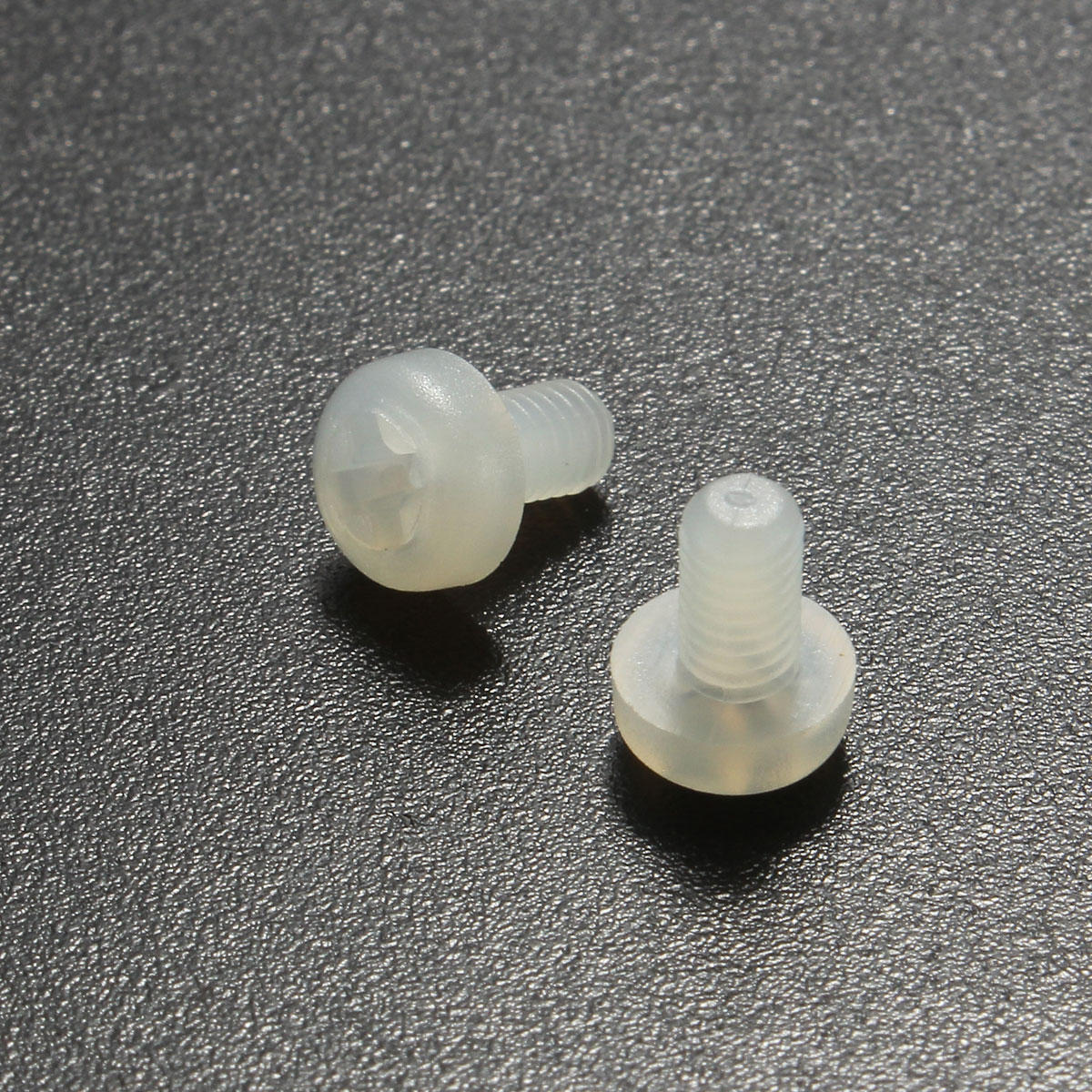 M3NP2 50Pcs M3 White Round Pillips Pan Head Plastic Nylon Screw Bolt 5/6/8/10/12/15/20/25mm Length