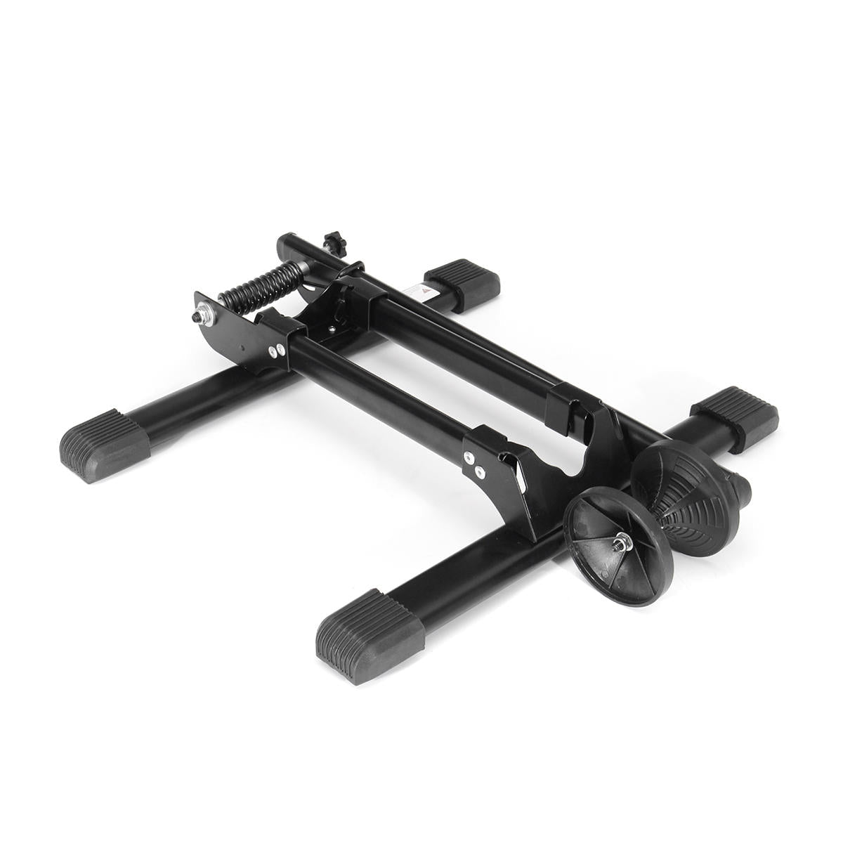 L Type Folding Floor Bike Stand Adjustable Parking Rack Bicycle Storage