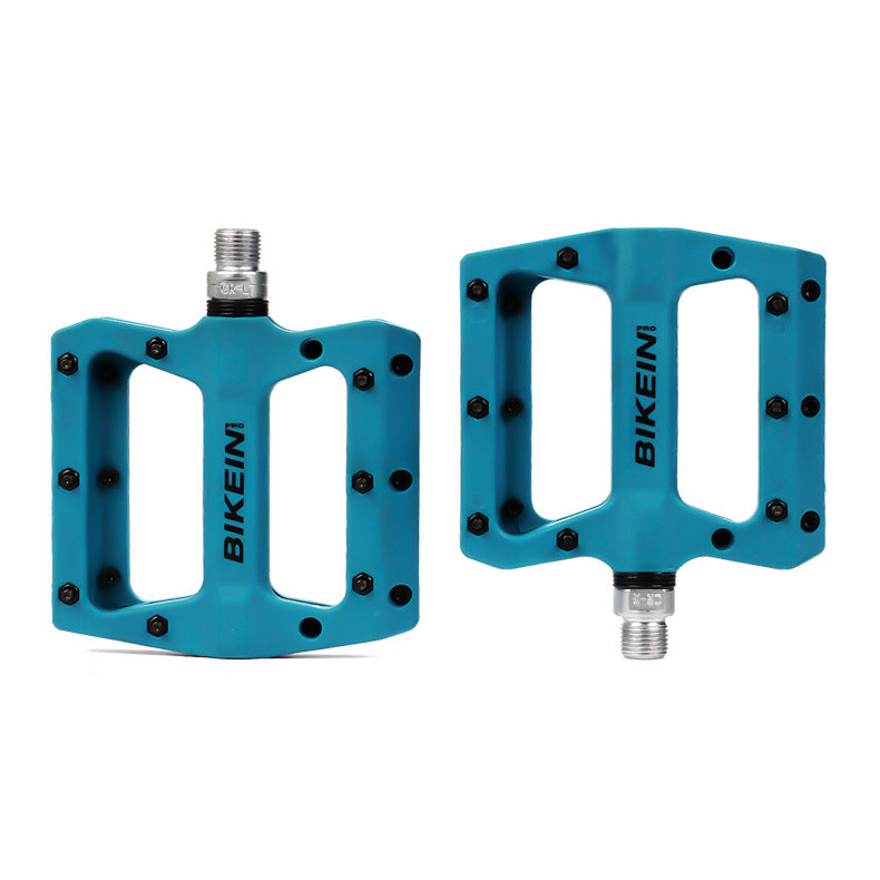 Mountain Bike Pedals Nylon Fiber Bearing Pedals Oudoor Cycling Antiskid Bike Pedals