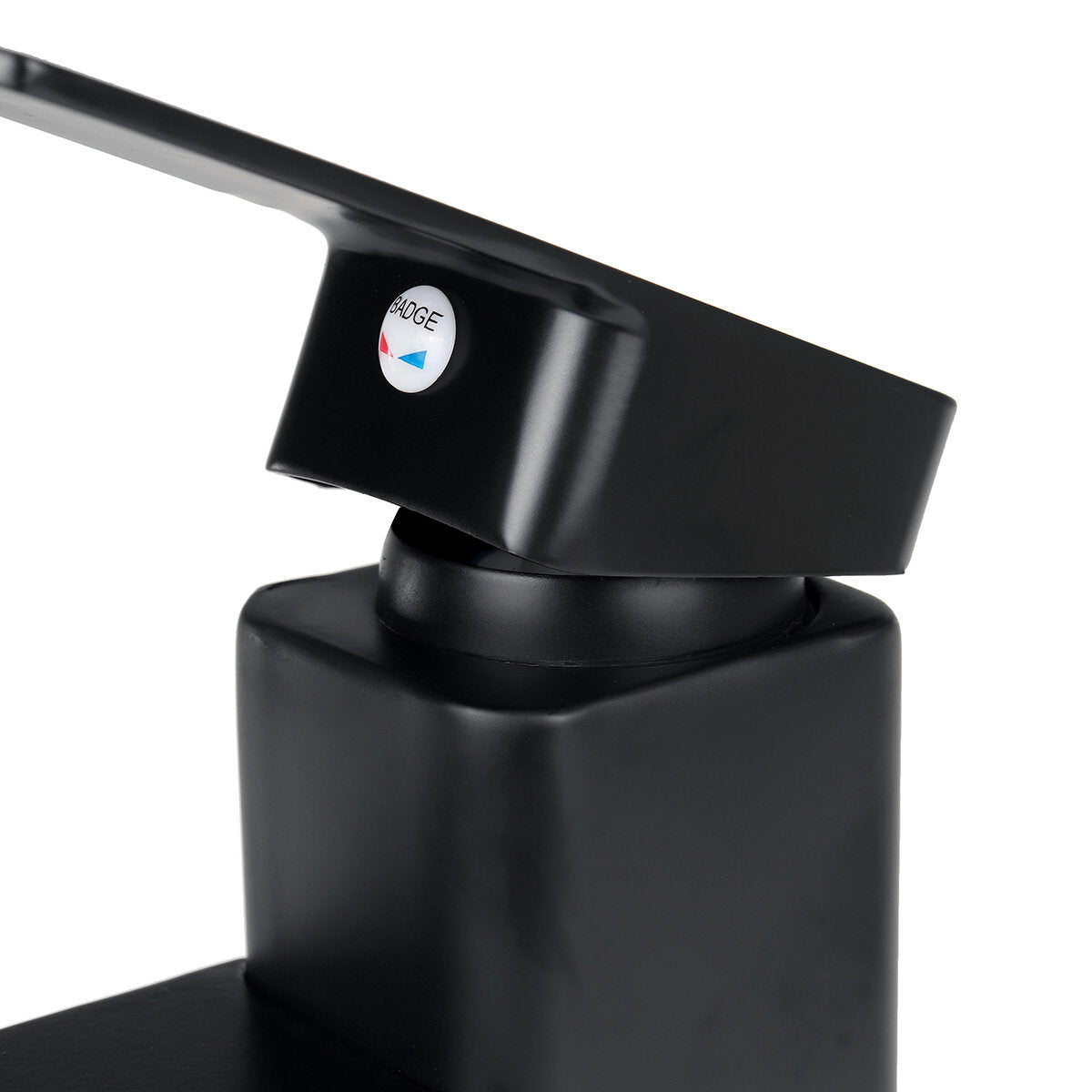 Black Bathroom Sink Faucet Basin Cold/Hot Mixer Tap Single Handle