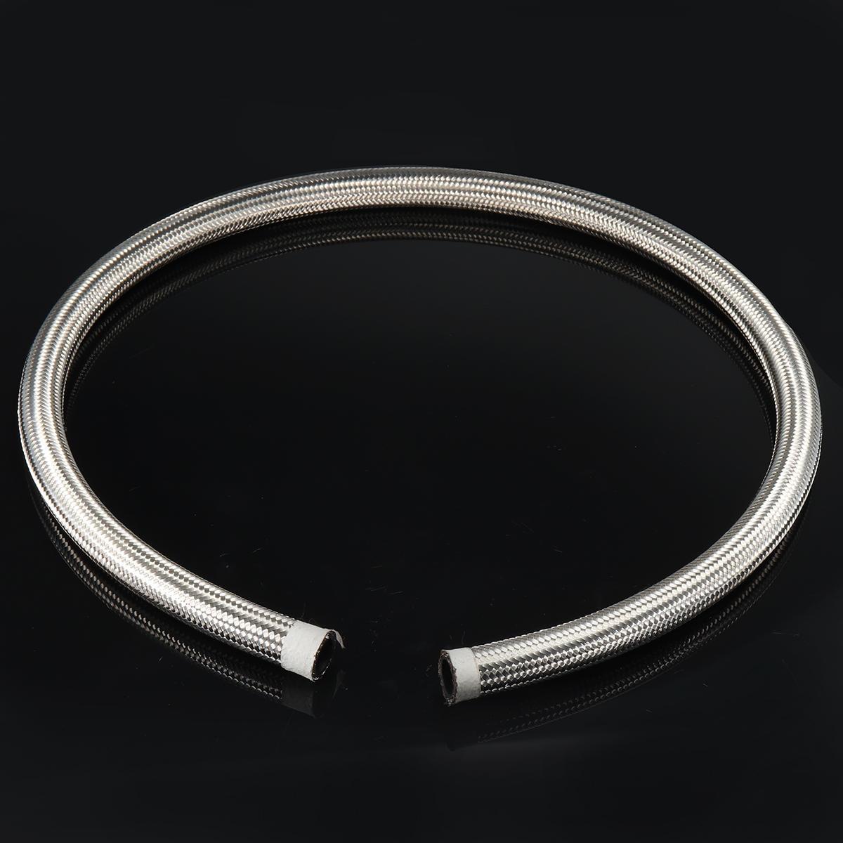 Stainless Steel Braided Pipe Oil/Fuel Coolant Hose Fuel Hose 10AN 1M