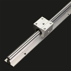 600mm Linear Rail Shaft Rod with 2 SBR12UU Block
