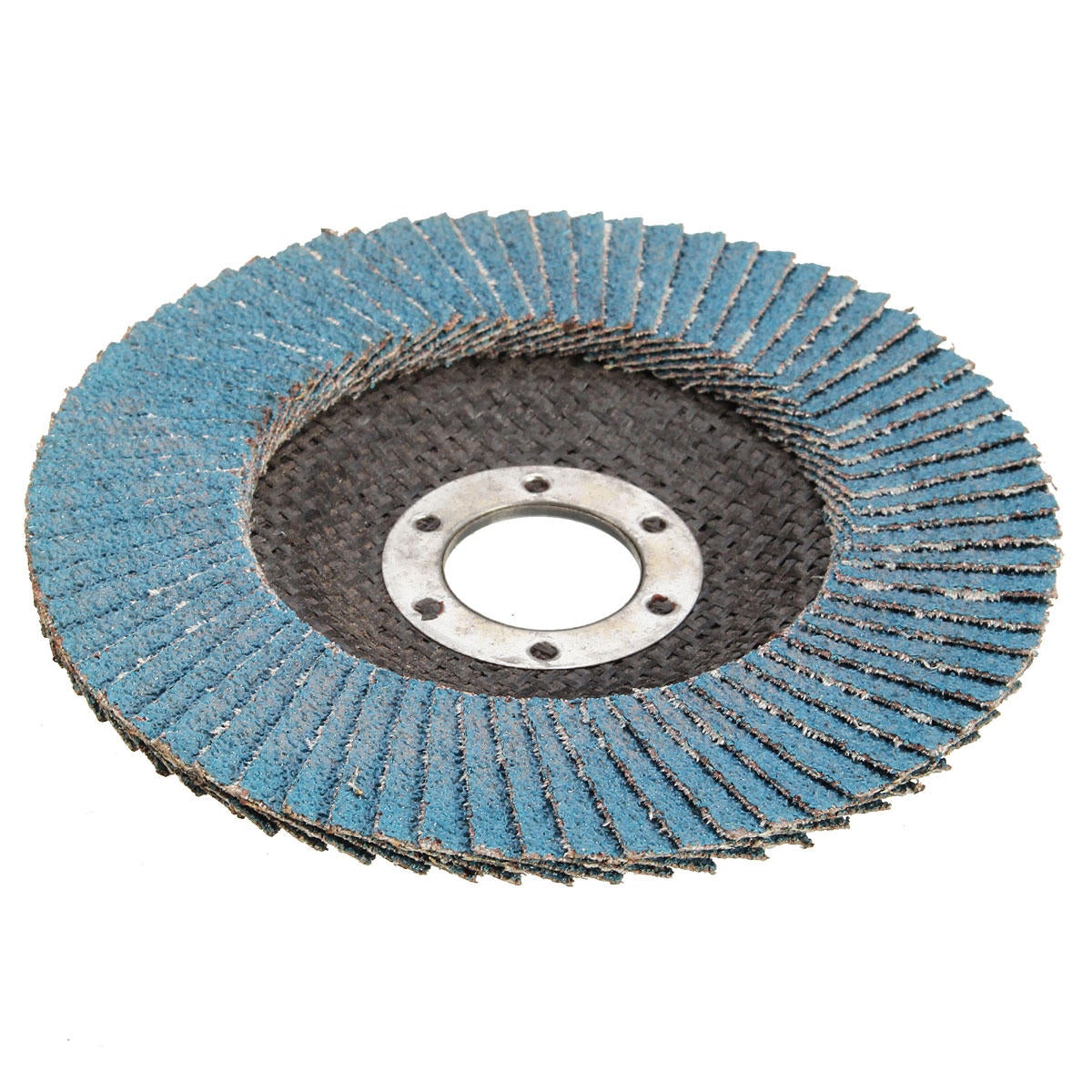 10pcs 115mm Flap Sanding Disc 60 Grit Angle Grinder Wheel Grinding Polishing Wheel