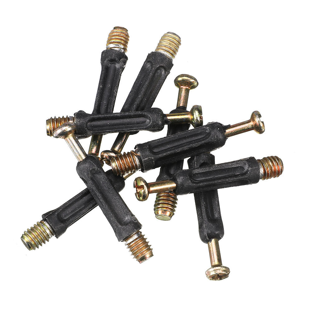 125Pcs High Precision Hex Socket Head Cap Screw Bolts and Barrel Nuts Furniture Connecting Screws Accessories Assortment Kit