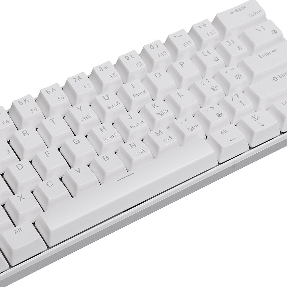 Mechanical Keyboard 61 Keys Bluetooth 5.0 Wired Dual Mode RGB Gaming Keyboard