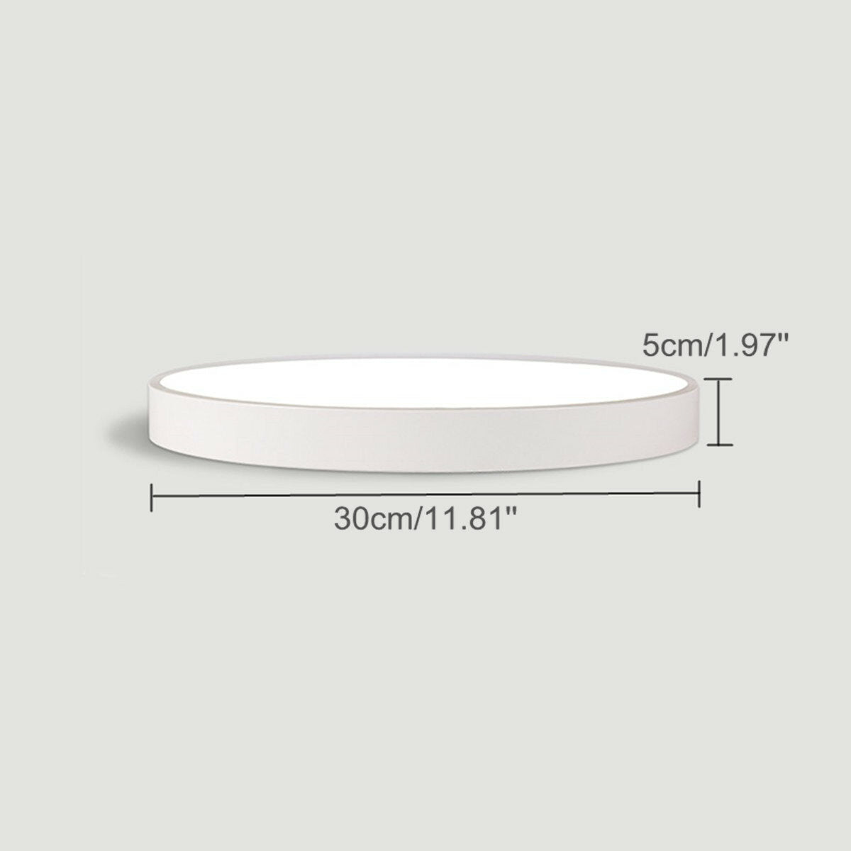 AC220V 18W Dimming LED Ceiling Down Light Remote Control Bedroom Lamp Living Room Mount Fixture
