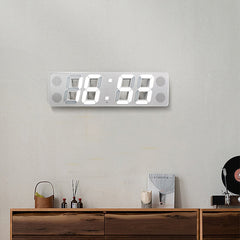 Smart Bluetooth Speaker Clock Multifunctional Electronic Alarm Clock Wall Clock Simple Mini Program