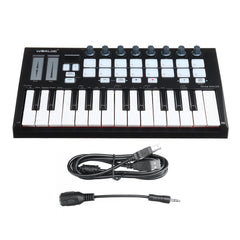 Orca Mini25 Portable 25-Key USB MIDI Keyboard Controller