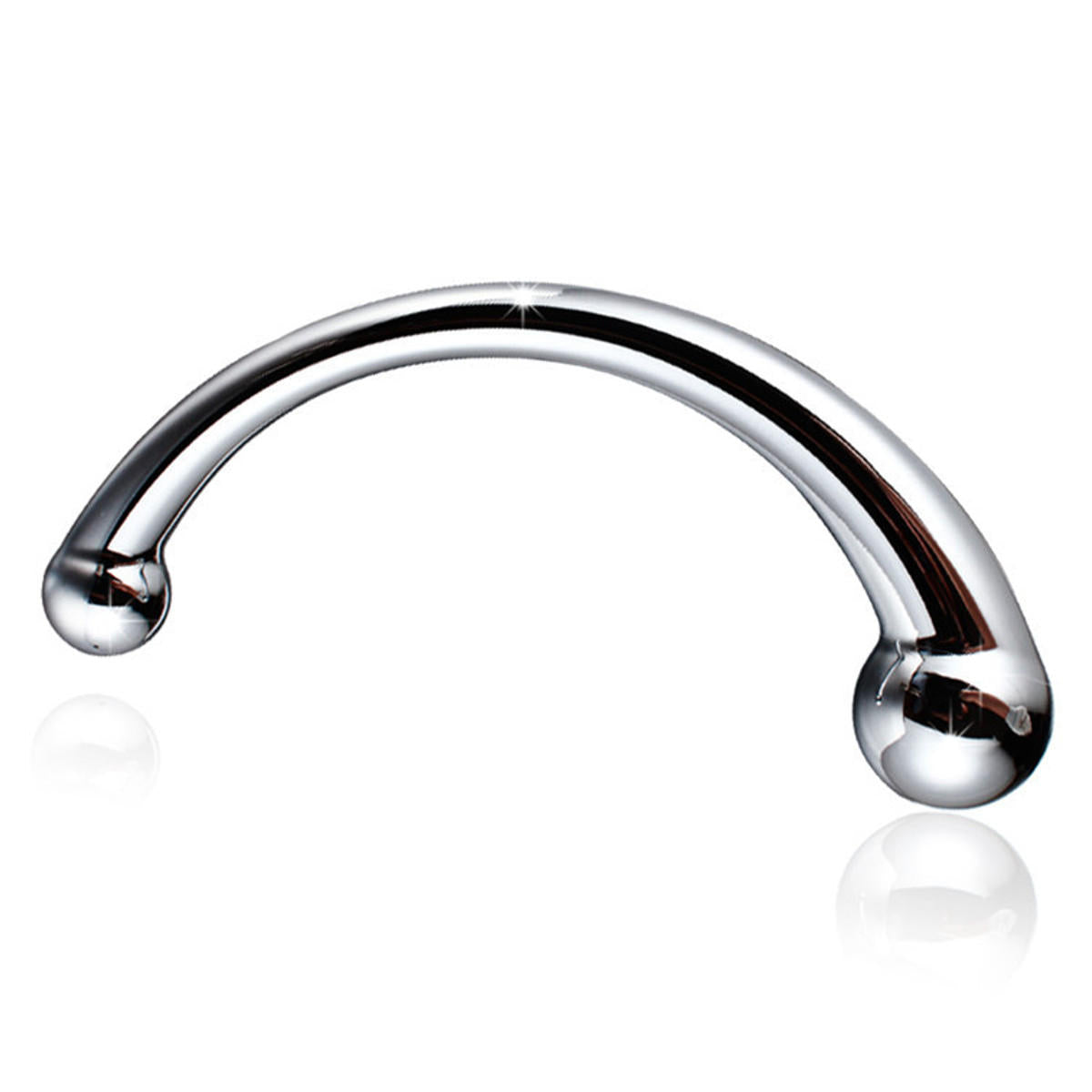 Stainless Steel Handheld Full Body Manual Massager Wand Stimulate