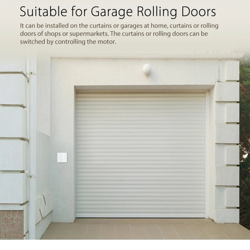 Smart Home Z Wave Plus Smart Curtain Switch for Electric Motorized Curtain Blind Roller Shutter