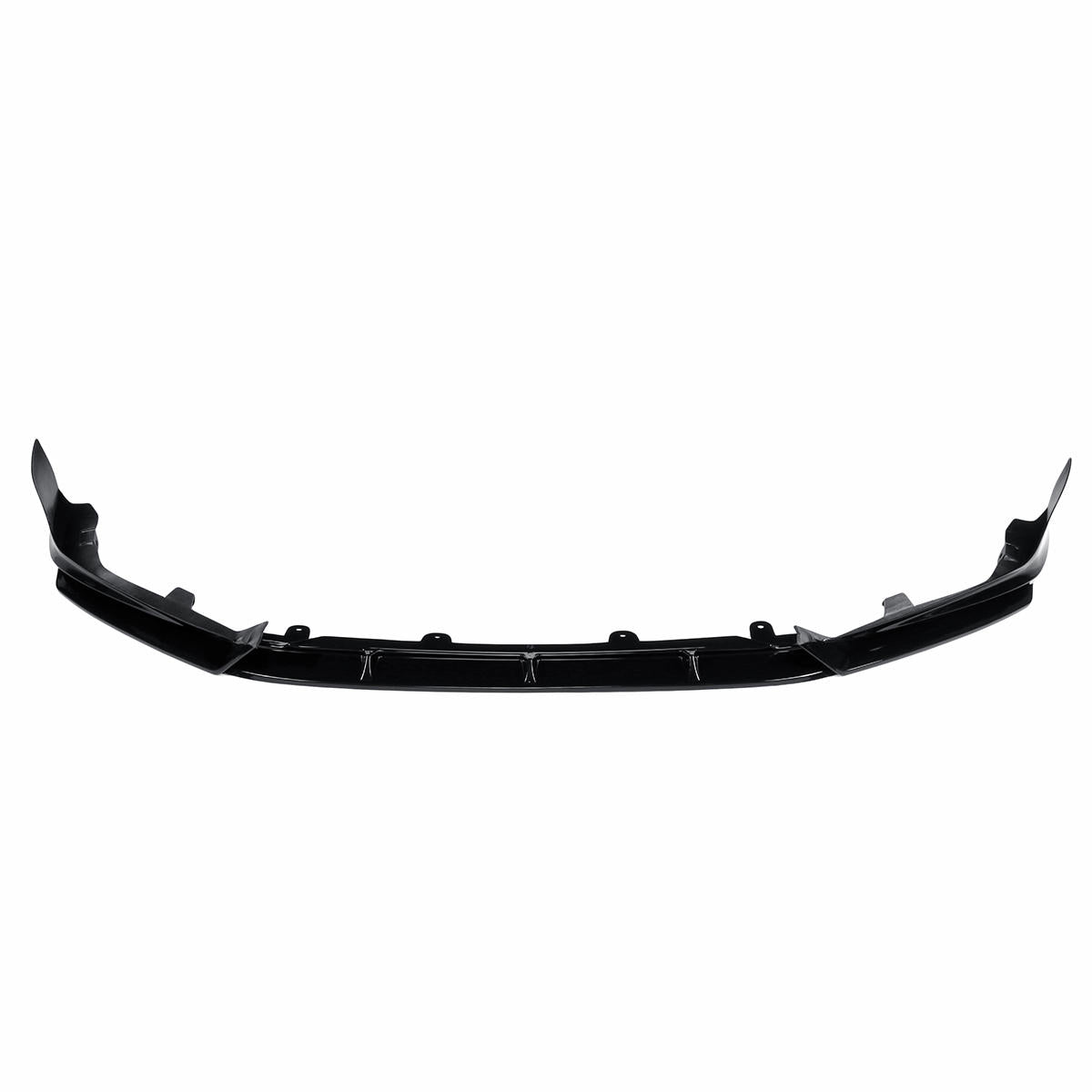Painted Black Pearl Front Bumper Lip Protector Splitter Kit