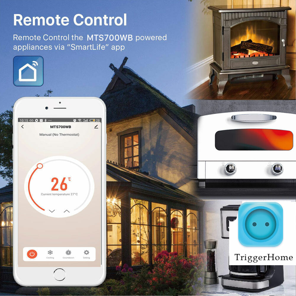 Smart Wifi Thermostat Warm Floor Thermostat Temperature Controller Works with Alexa Google Home 220V