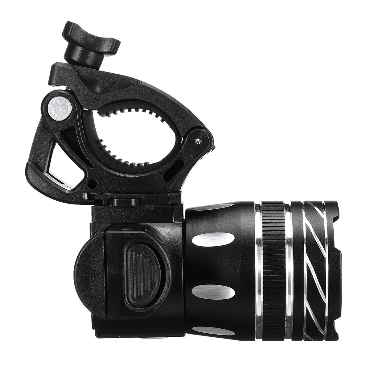 650LM T6 LED Zoomable Bike Headlight USB Charging Super Bright Bike Front Light Cycling Warning Light