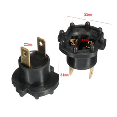 Pair Headlight Socket Holder For Dorman Bulb Mazda 3 5 Kawasaki Aprilia