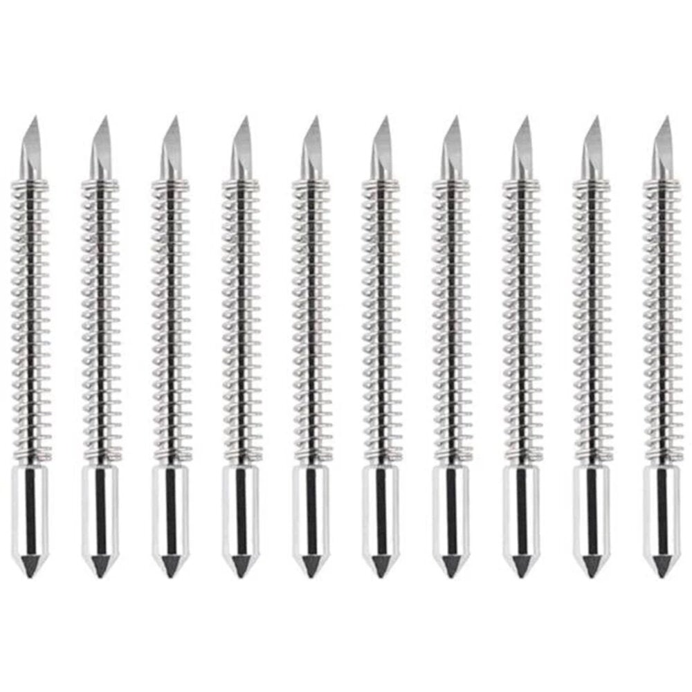 50Pcs Replacement 45 Degree Blades Vinyl Cutter Plotter For Graphtec CB09U with Spring