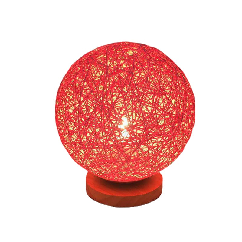 Ball Night Light Table Bedside Lamp Bedroom Home Decor Valentine Gift
