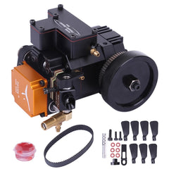 4 Stroke RC Engine Water Cooled Gasoline Model Engine Kit for RC Car Boat Parts