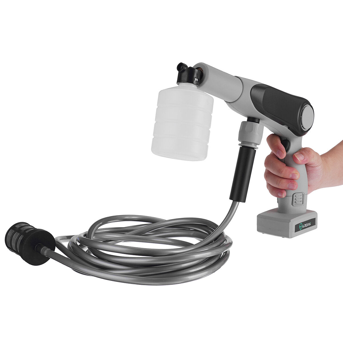 500W 50Bar 12000mAh Cordless High Pressure Spray Water Pump Cleaning Portable Car Washer