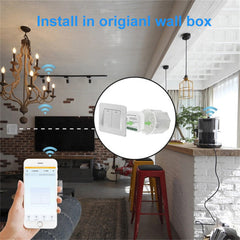 Smart 1 Way Switch On-off Device APP Mobile Phone Voice Control Modification Module