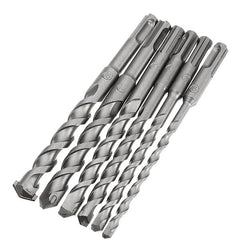 6Pcs 6 to 16mm Electric Hammer Drill Bit Set 160mm Carbide Tip SDS Plus Shank Concrete Bits