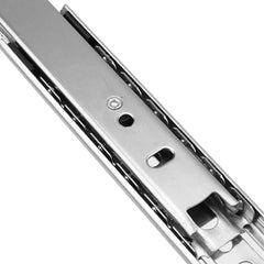 2Pcs 27mm Ball Bearing Drawer Runners Slides Side Full Extension Slide