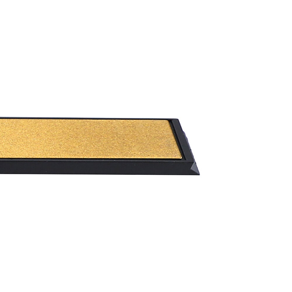 3Pcs Titanium Coated Diamond Knifes Sharpener 80/600/1000 Grit Angle Sharpening Sharpen Stone Whetstone Bar with Base