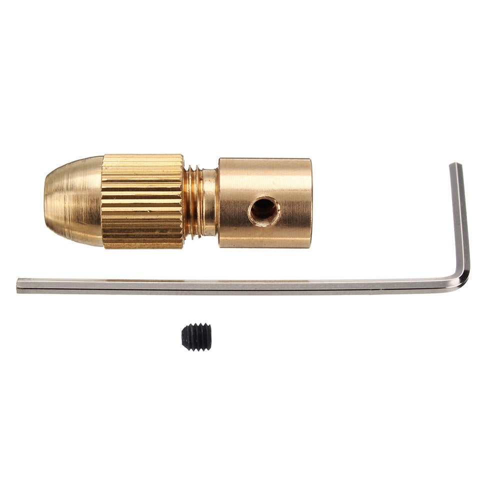 8pcs 0.5-3mm Small Electric Drill Bit Collet Twist Drill Chuck Tool for 3.17/5.05mm Shank