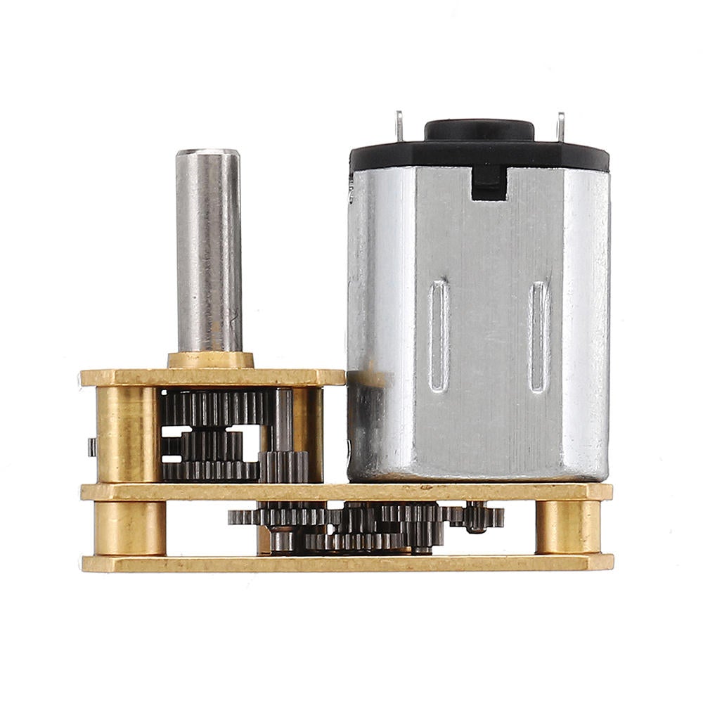 DC12V 105rpm 1:200 Ratio DC Motor Permanent Magnet Reduction Gear Motor