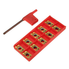 10pcs Carbide Inserts 25R0.8 Cutters For Indexable Milling Tools