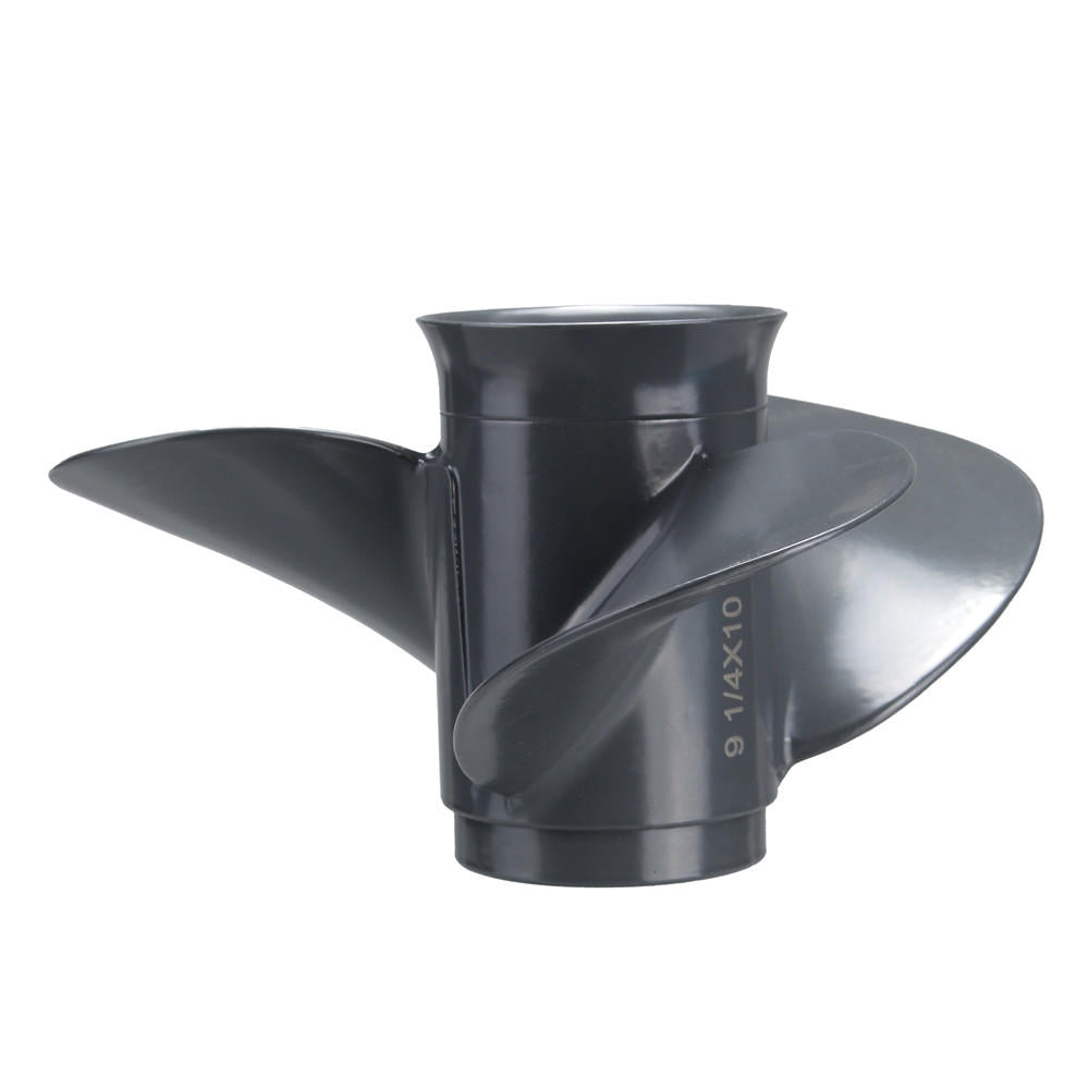 3 Blade Aluminum 9 1/4 x 10 Outboard Engine Propeller Prop for Honda 15-20HP