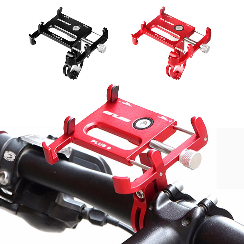 Aluminum Alloy Bike Phone Holder For iPhone X SE 7/8 Plus 6/6s Plus Samsung Galaxy s6/s7/s8/s9 Plus Android