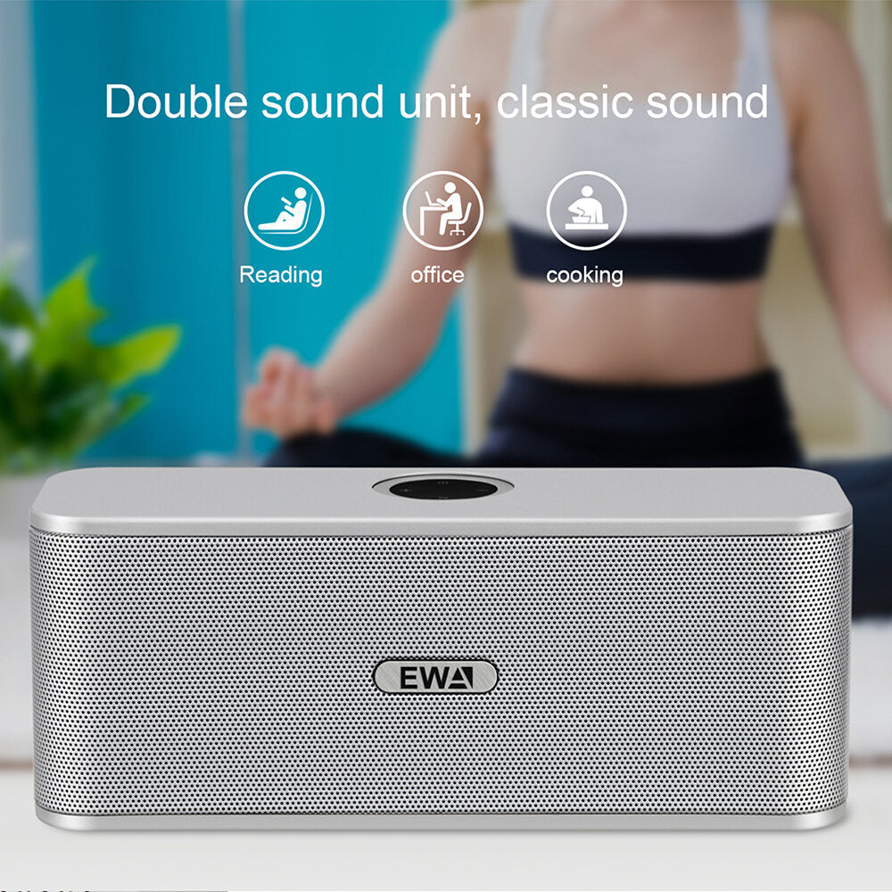 Portable Wireless Bluetooth Speaker Double Sound Unit 1800mAh Battery Life Subwoofer Speaker