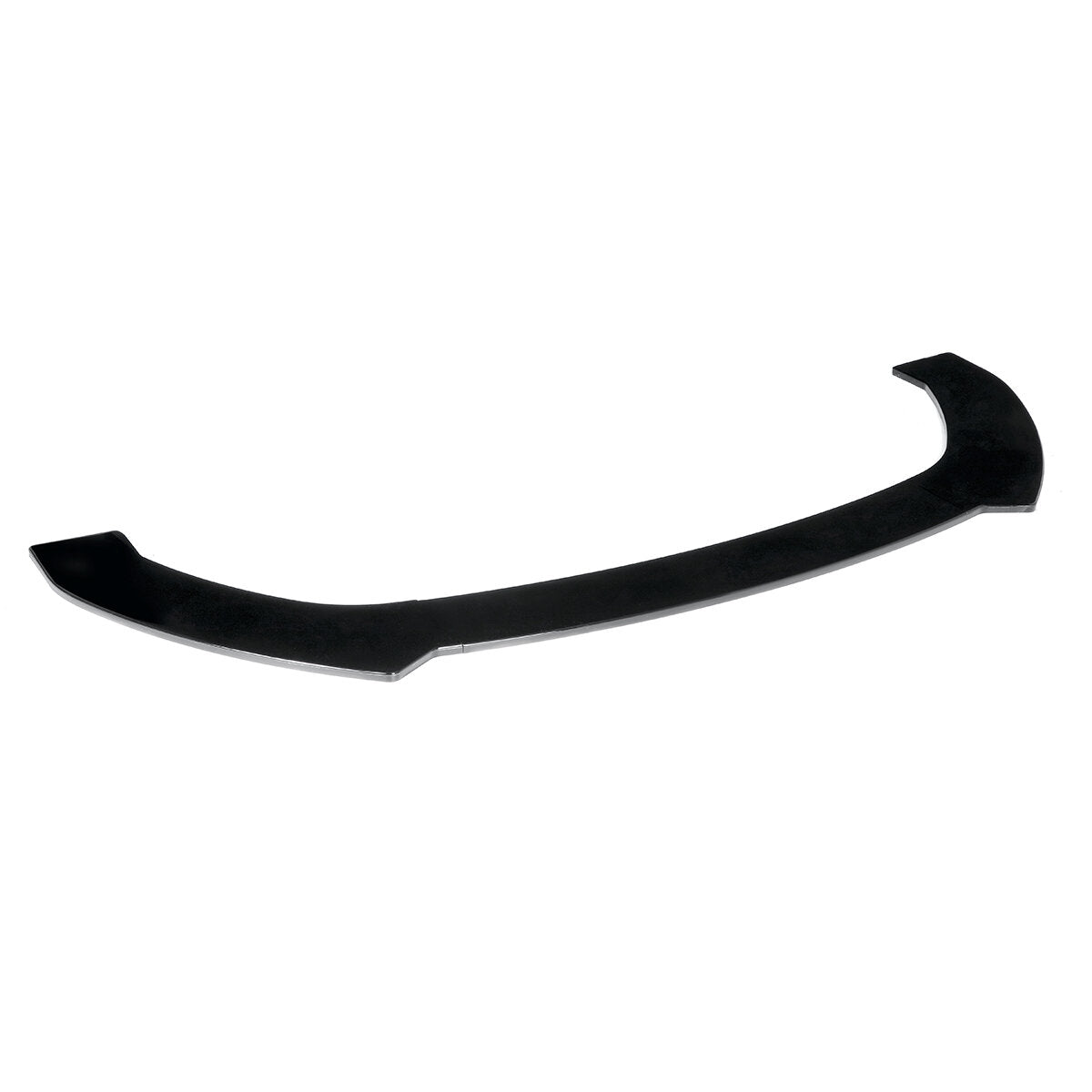 3pcs Front Lip Chin Bumper Body Kits Black With Black Line New For Car Universal