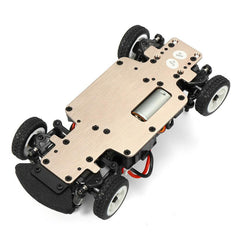 Three Batteries 1/28 2.4G 4WD Brushed RC Car Alloy Chassis Vehicles RTR Model