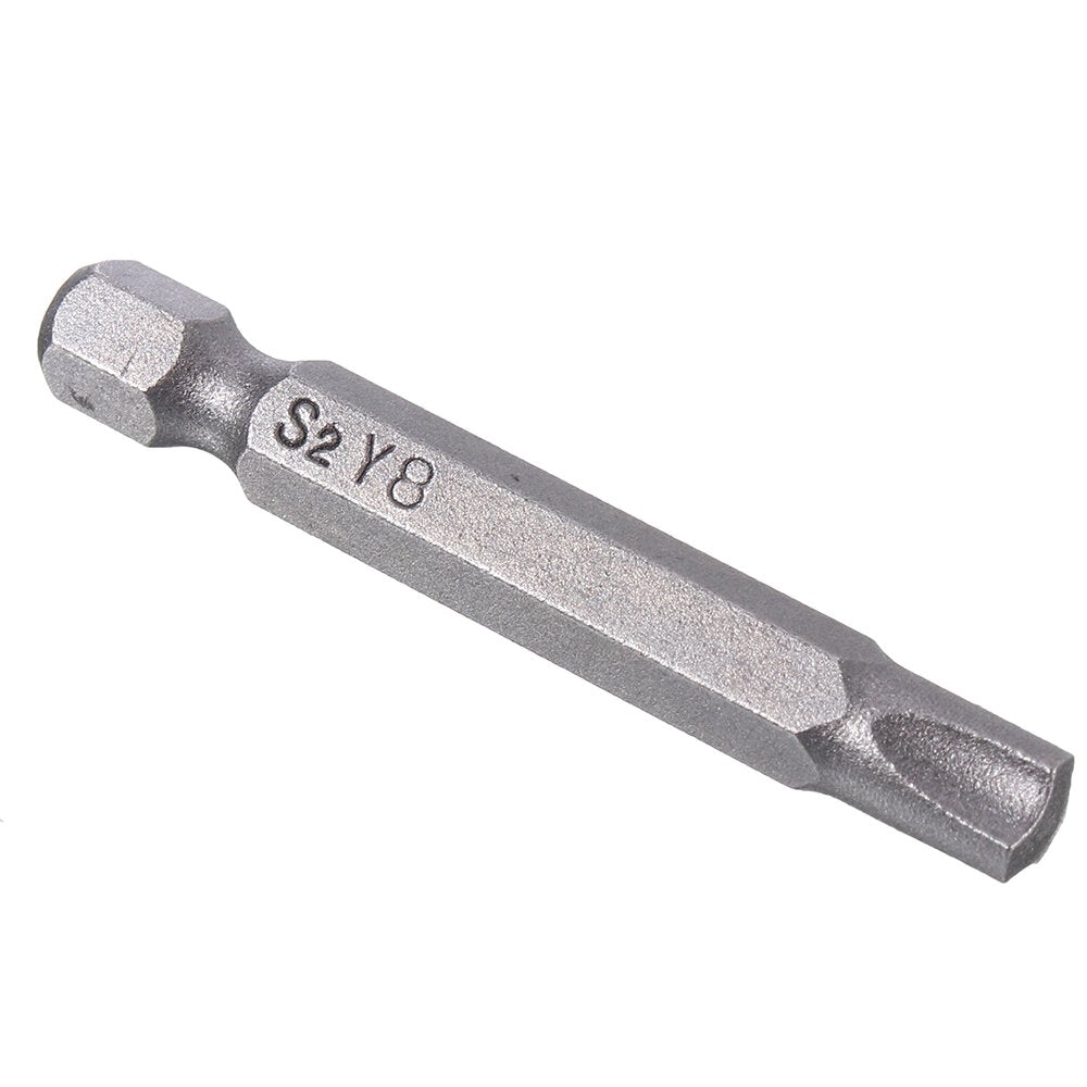 4pcs/set Magnetic Y Shaped Screwdriver Bit Hex Shank Y4/5/6/8