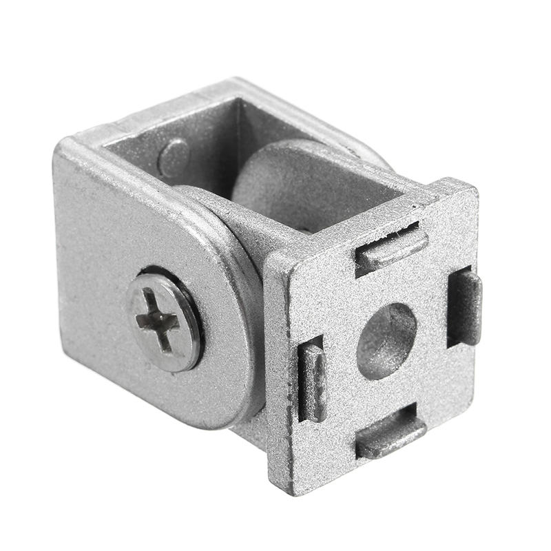 2Pcs Living Hinge 180 Furniture Angle Connector